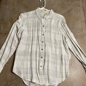 Lucky brand bottom down shirt size m NWT